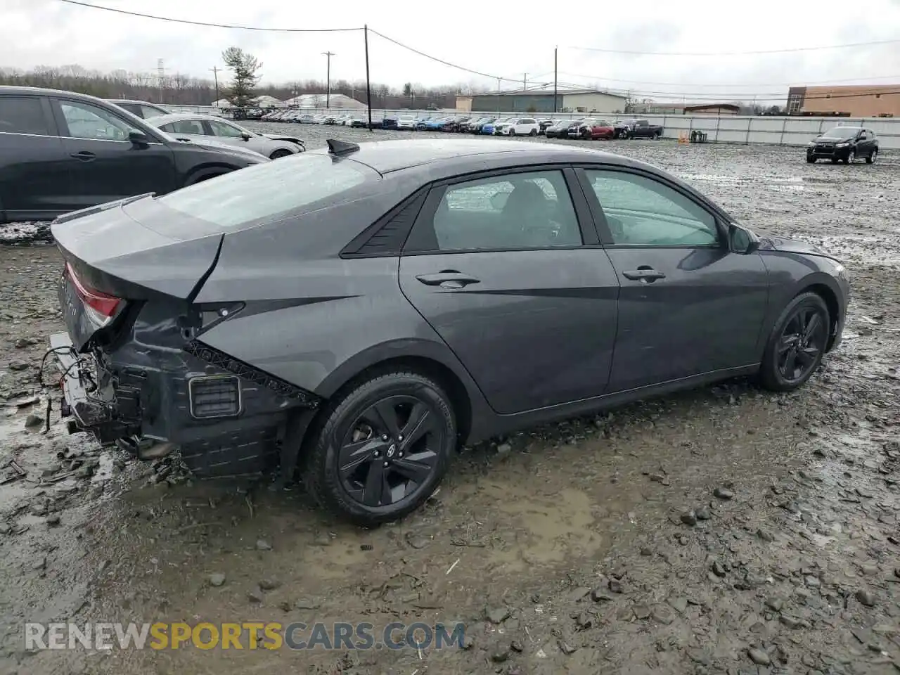3 Photograph of a damaged car 5NPLM4AGXMH018521 HYUNDAI ELANTRA 2021
