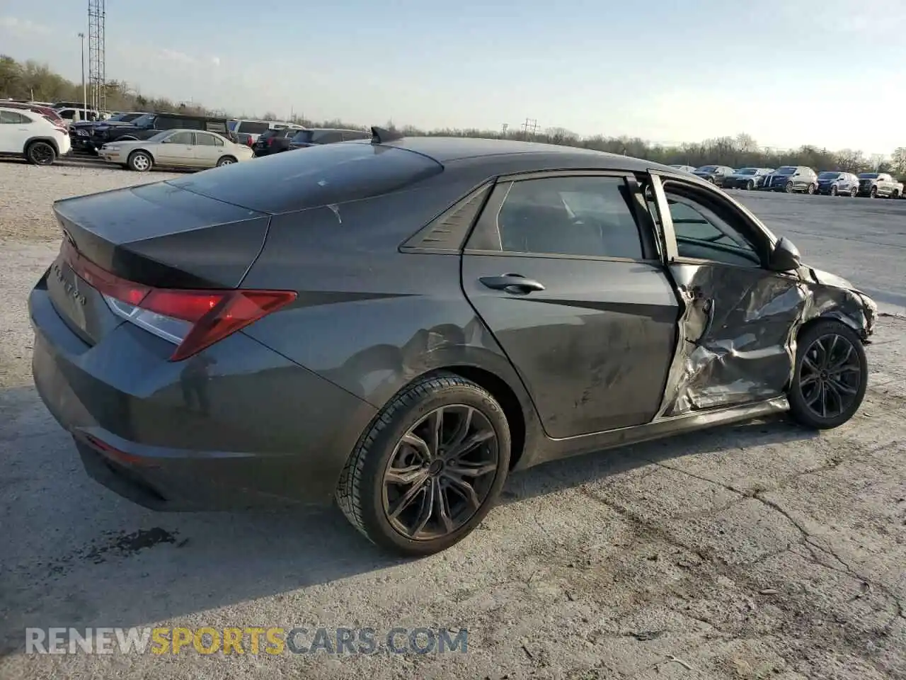 3 Photograph of a damaged car 5NPLM4AGXMH025713 HYUNDAI ELANTRA 2021