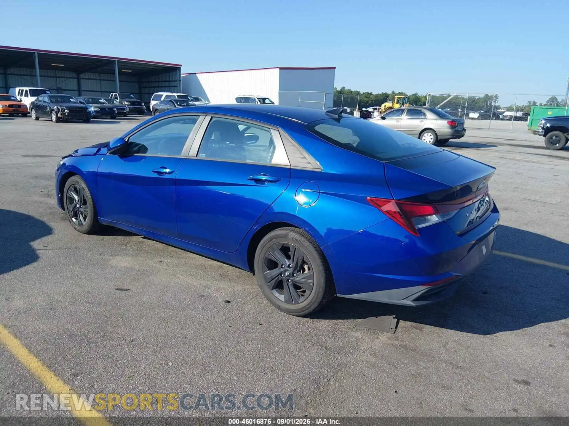 3 Photograph of a damaged car 5NPLM4AGXMH027168 HYUNDAI ELANTRA 2021