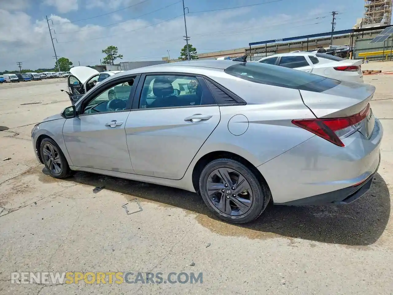 2 Photograph of a damaged car 5NPLM4AGXMH032385 HYUNDAI ELANTRA 2021