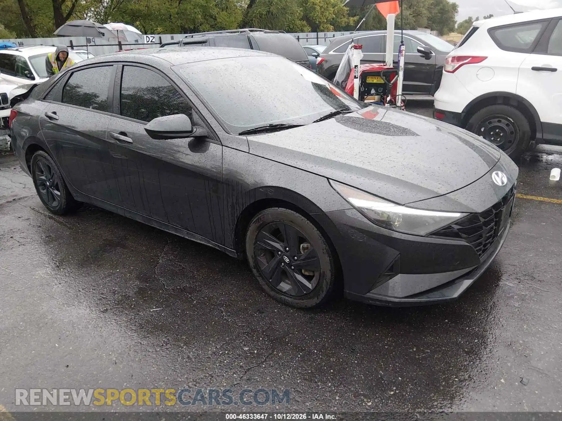 1 Photograph of a damaged car 5NPLM4AGXMH044990 HYUNDAI ELANTRA 2021