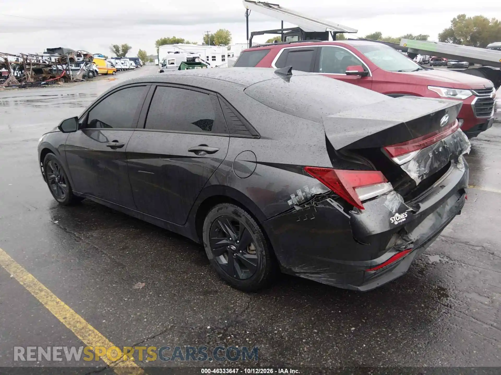 3 Photograph of a damaged car 5NPLM4AGXMH044990 HYUNDAI ELANTRA 2021