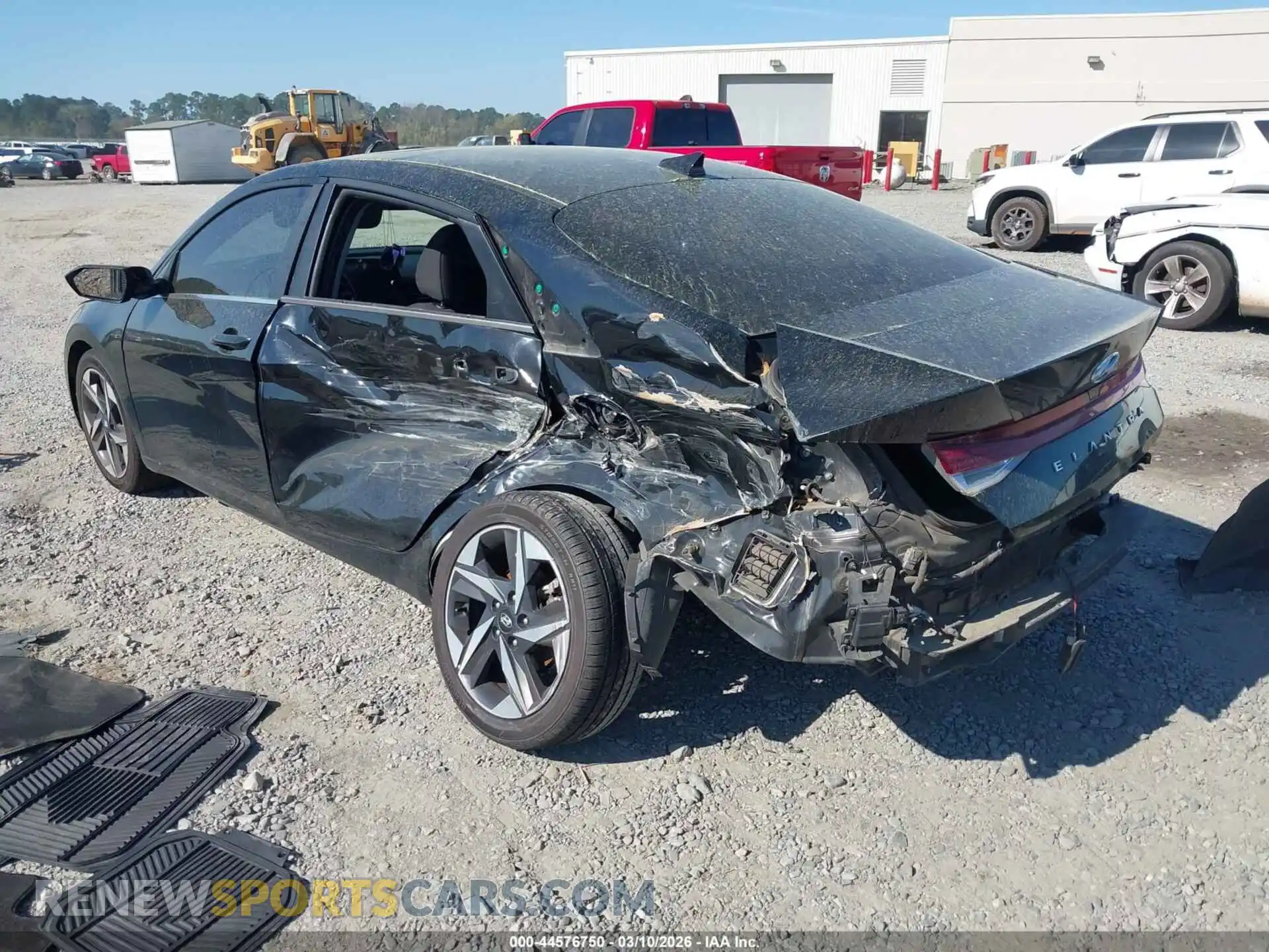 3 Photograph of a damaged car 5NPLN4AG0MH006374 HYUNDAI ELANTRA 2021