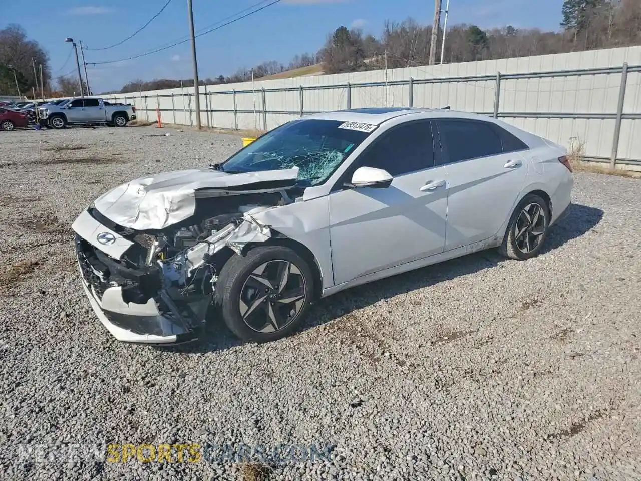 1 Фотография поврежденного автомобиля 5NPLN4AG0MH026107 HYUNDAI ELANTRA 2021