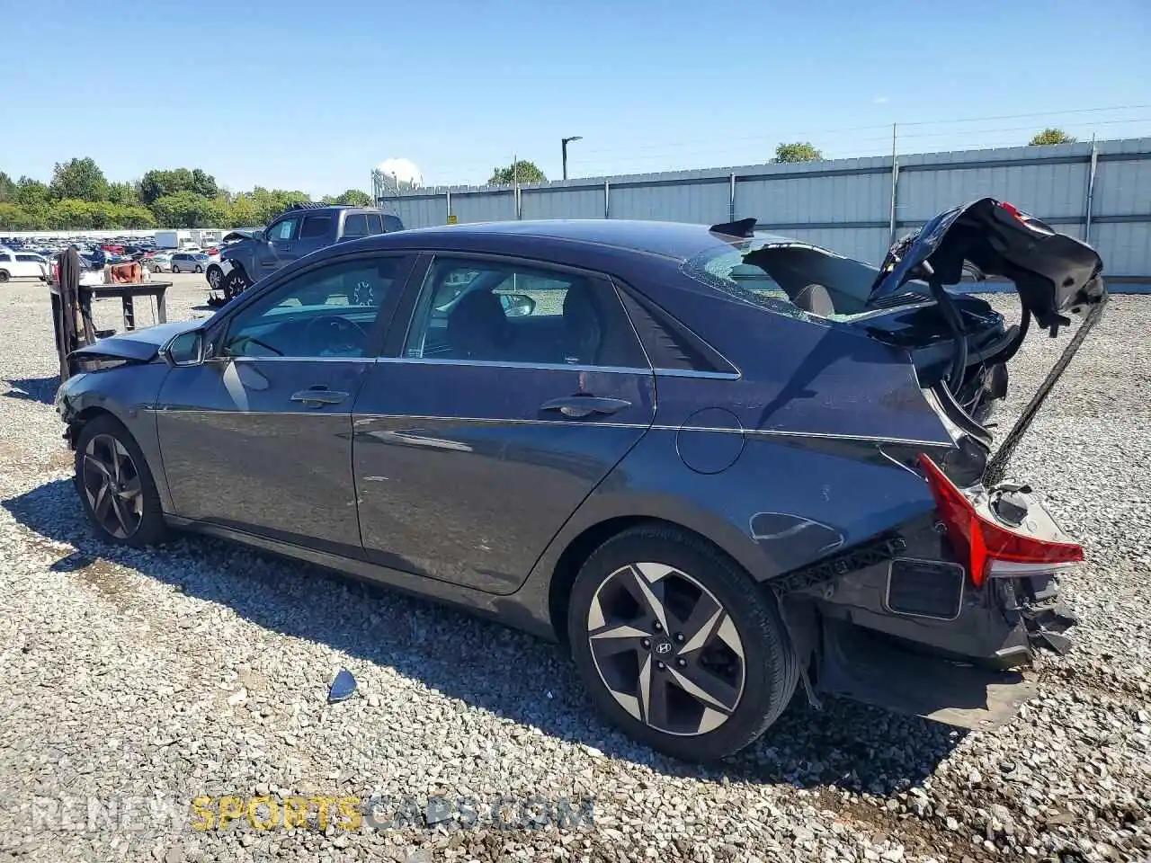 2 Photograph of a damaged car 5NPLN4AG0MH026950 HYUNDAI ELANTRA 2021