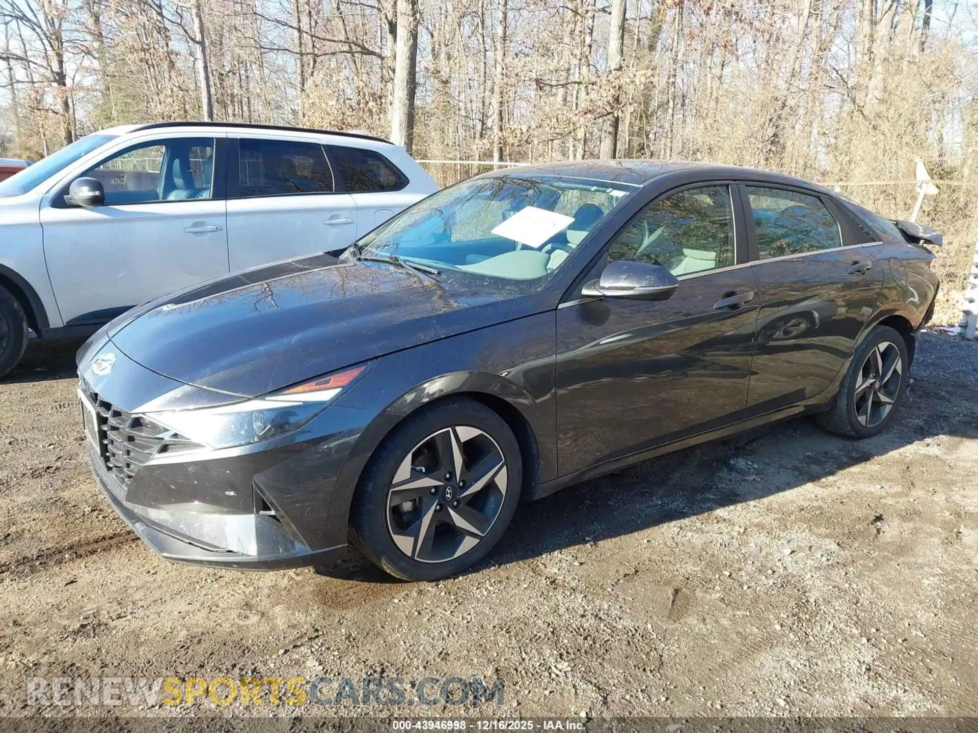 2 Photograph of a damaged car 5NPLN4AG0MH028701 HYUNDAI ELANTRA 2021