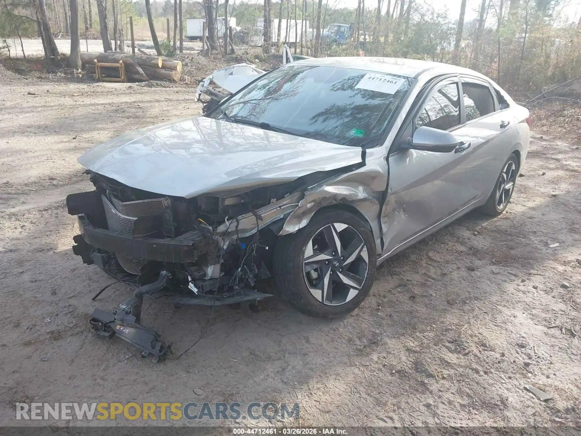 2 Photograph of a damaged car 5NPLN4AG0MH031257 HYUNDAI ELANTRA 2021