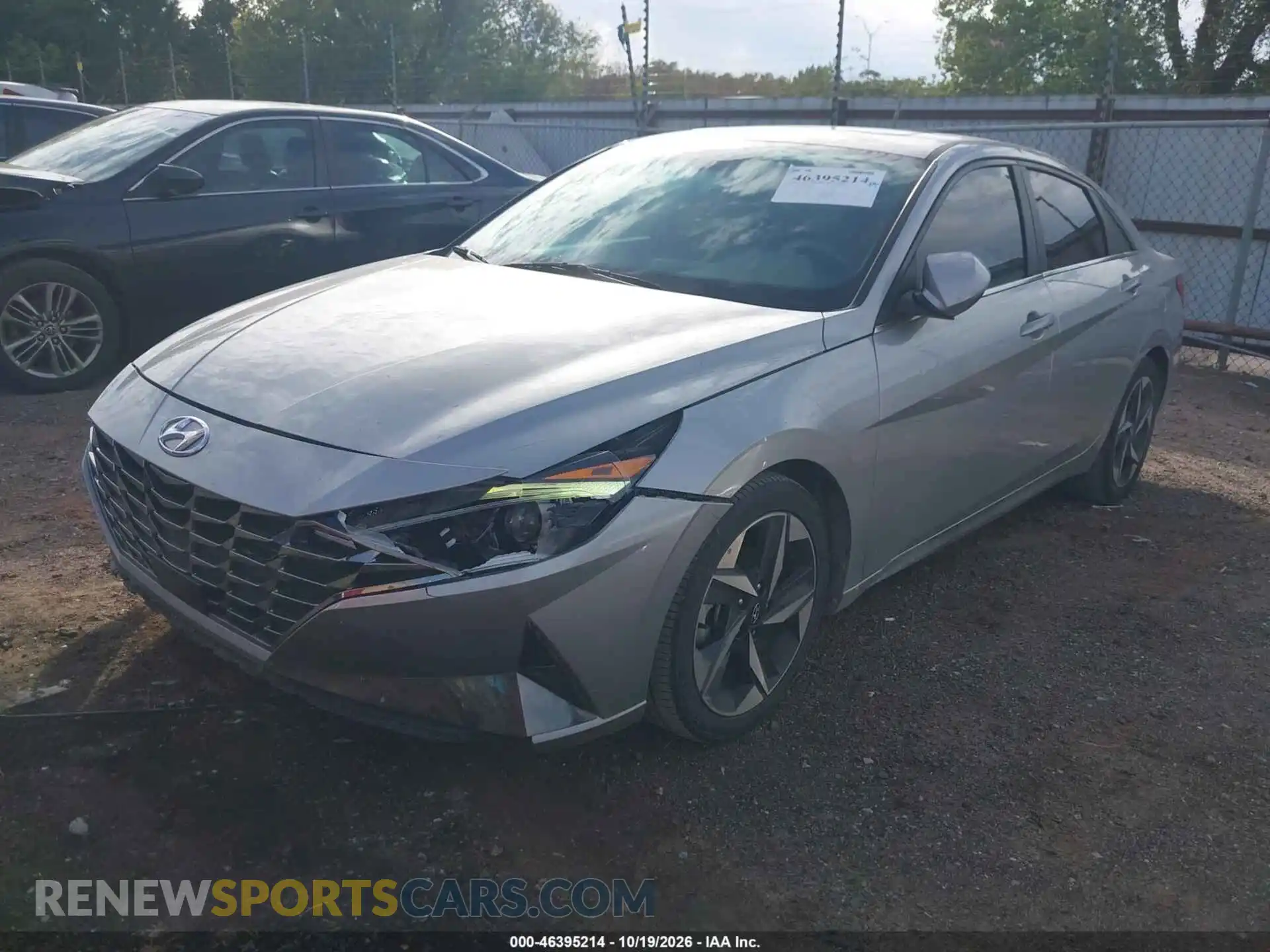 2 Photograph of a damaged car 5NPLN4AG0MH035695 HYUNDAI ELANTRA 2021