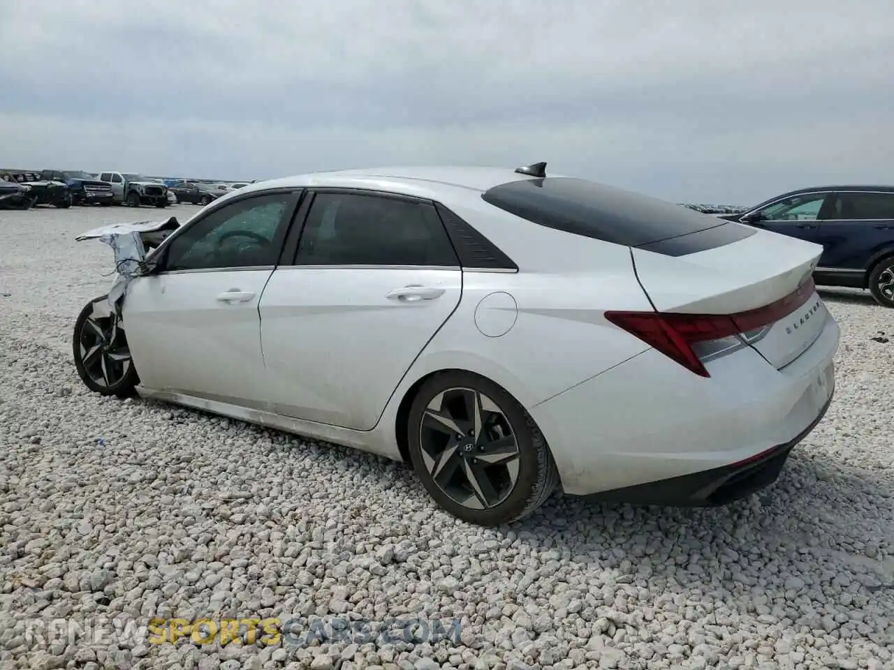 2 Photograph of a damaged car 5NPLN4AG1MH014466 HYUNDAI ELANTRA 2021