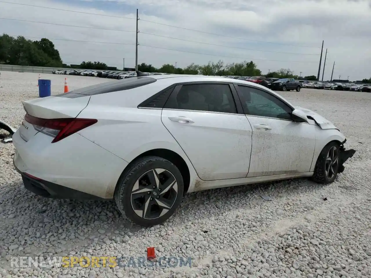 3 Photograph of a damaged car 5NPLN4AG1MH014466 HYUNDAI ELANTRA 2021