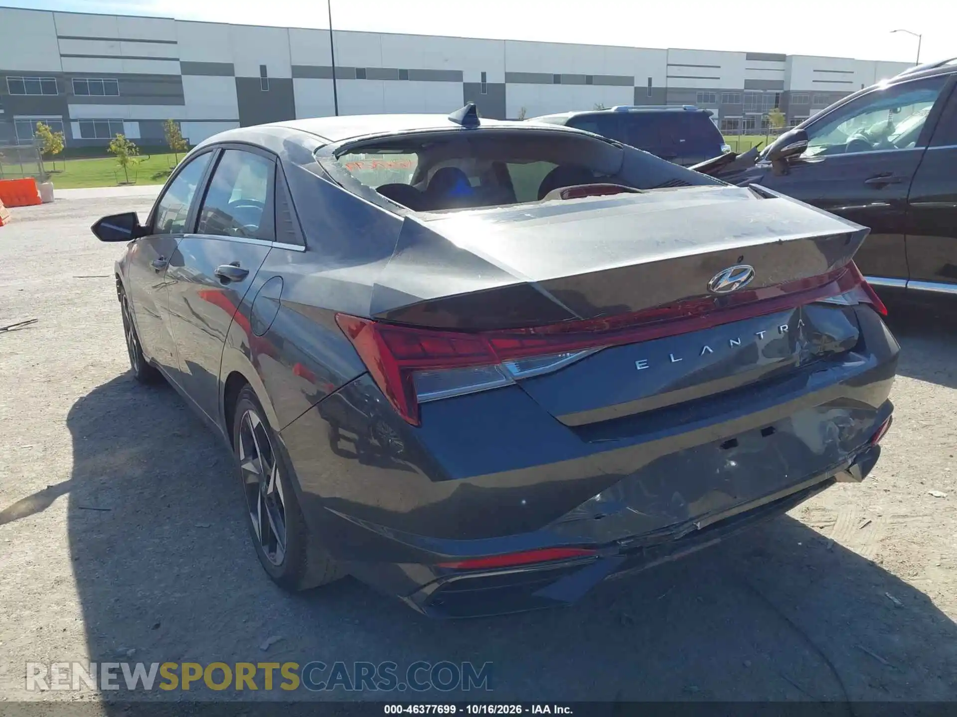 3 Photograph of a damaged car 5NPLN4AG1MH024091 HYUNDAI ELANTRA 2021
