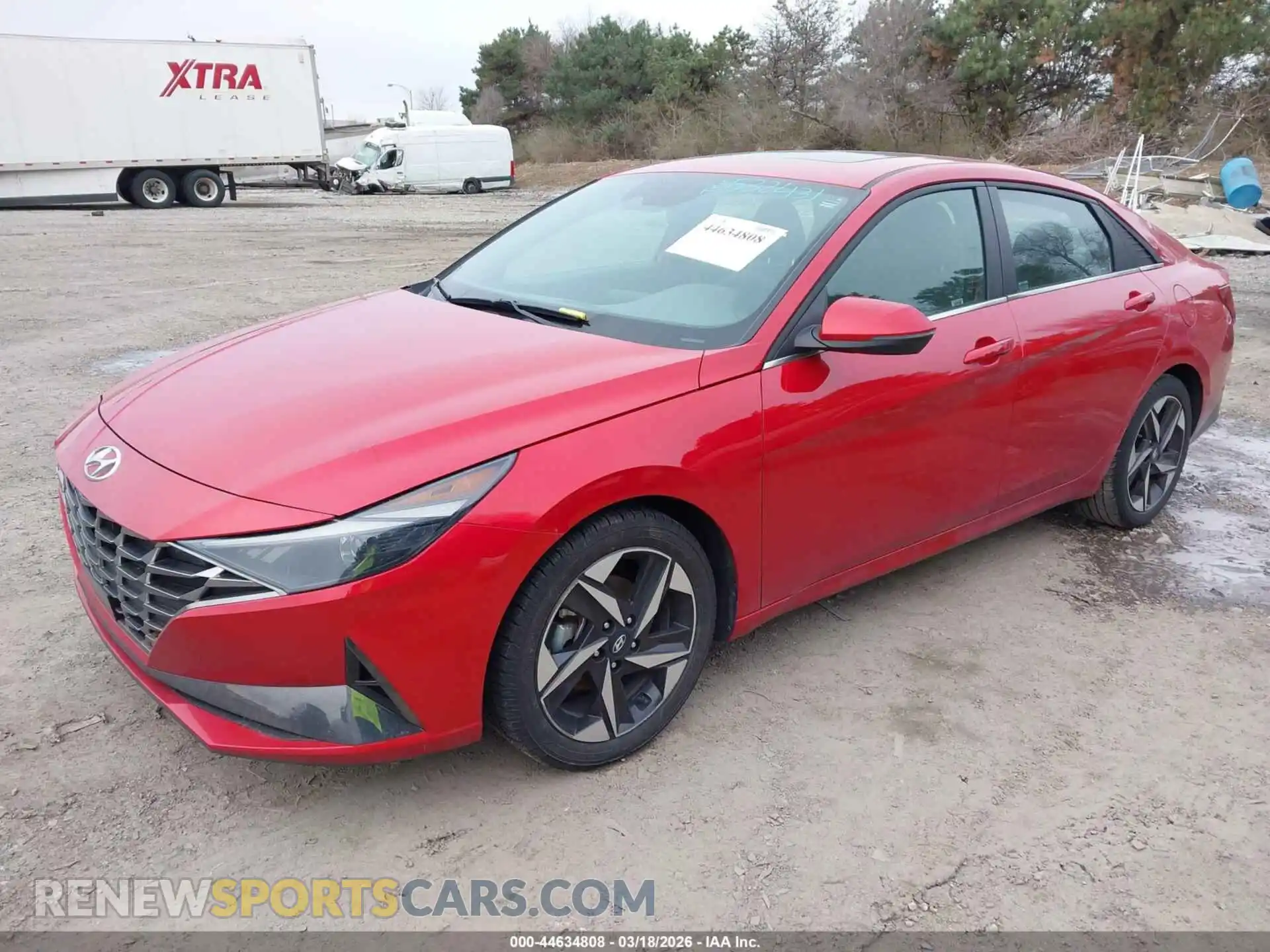 2 Photograph of a damaged car 5NPLN4AG1MH042090 HYUNDAI ELANTRA 2021