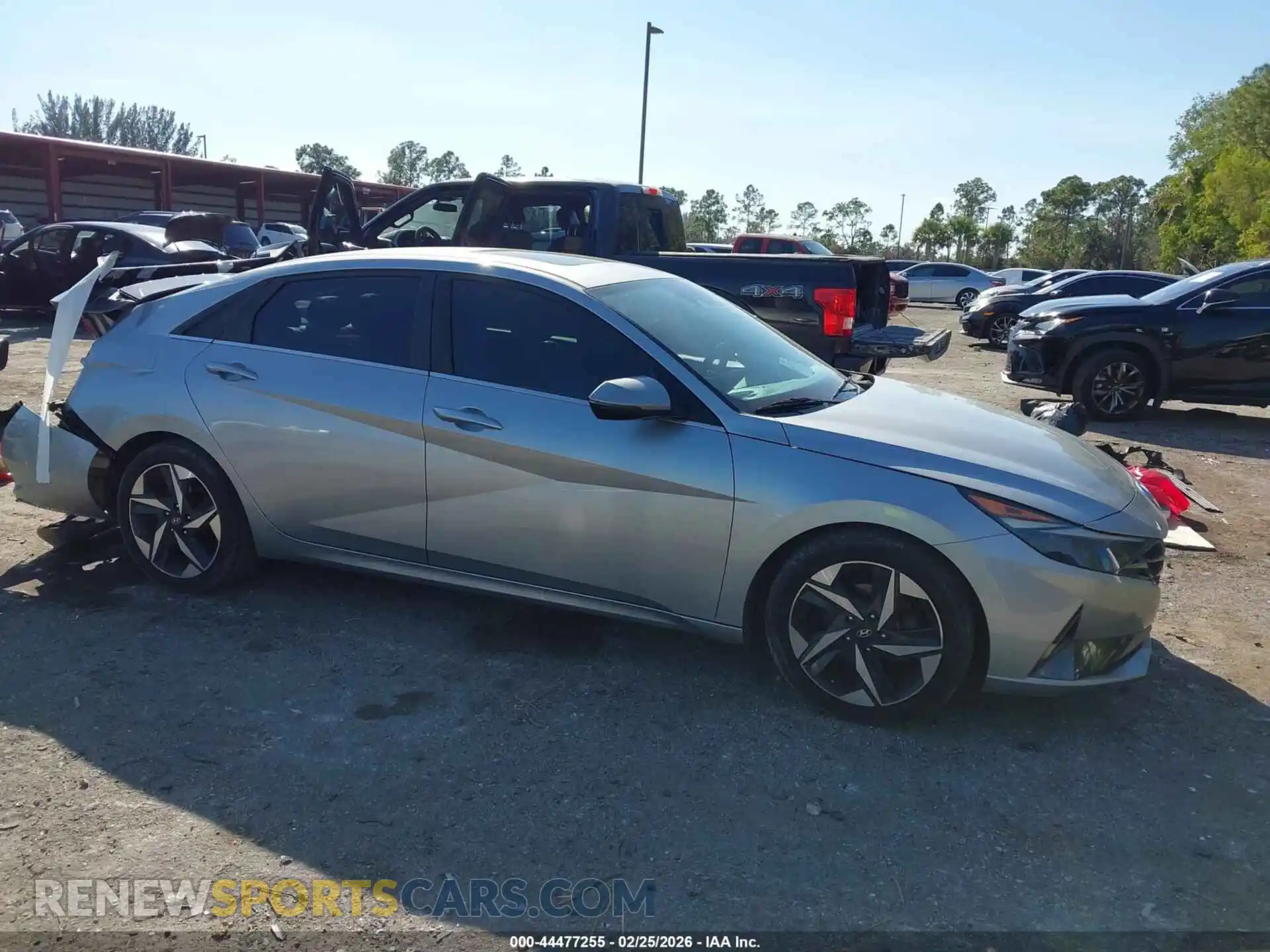 1 Photograph of a damaged car 5NPLN4AG2MH002505 HYUNDAI ELANTRA 2021