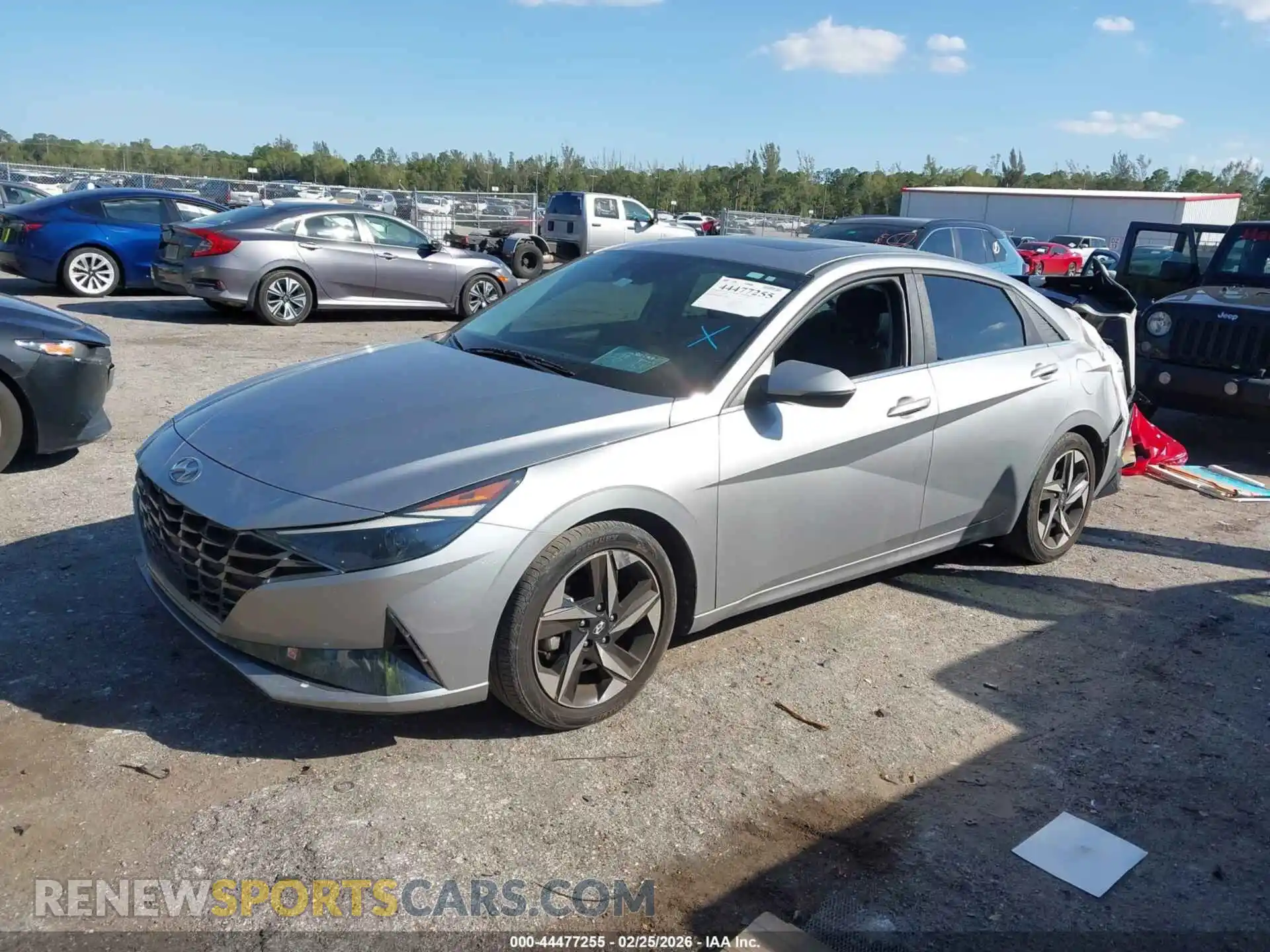 2 Photograph of a damaged car 5NPLN4AG2MH002505 HYUNDAI ELANTRA 2021