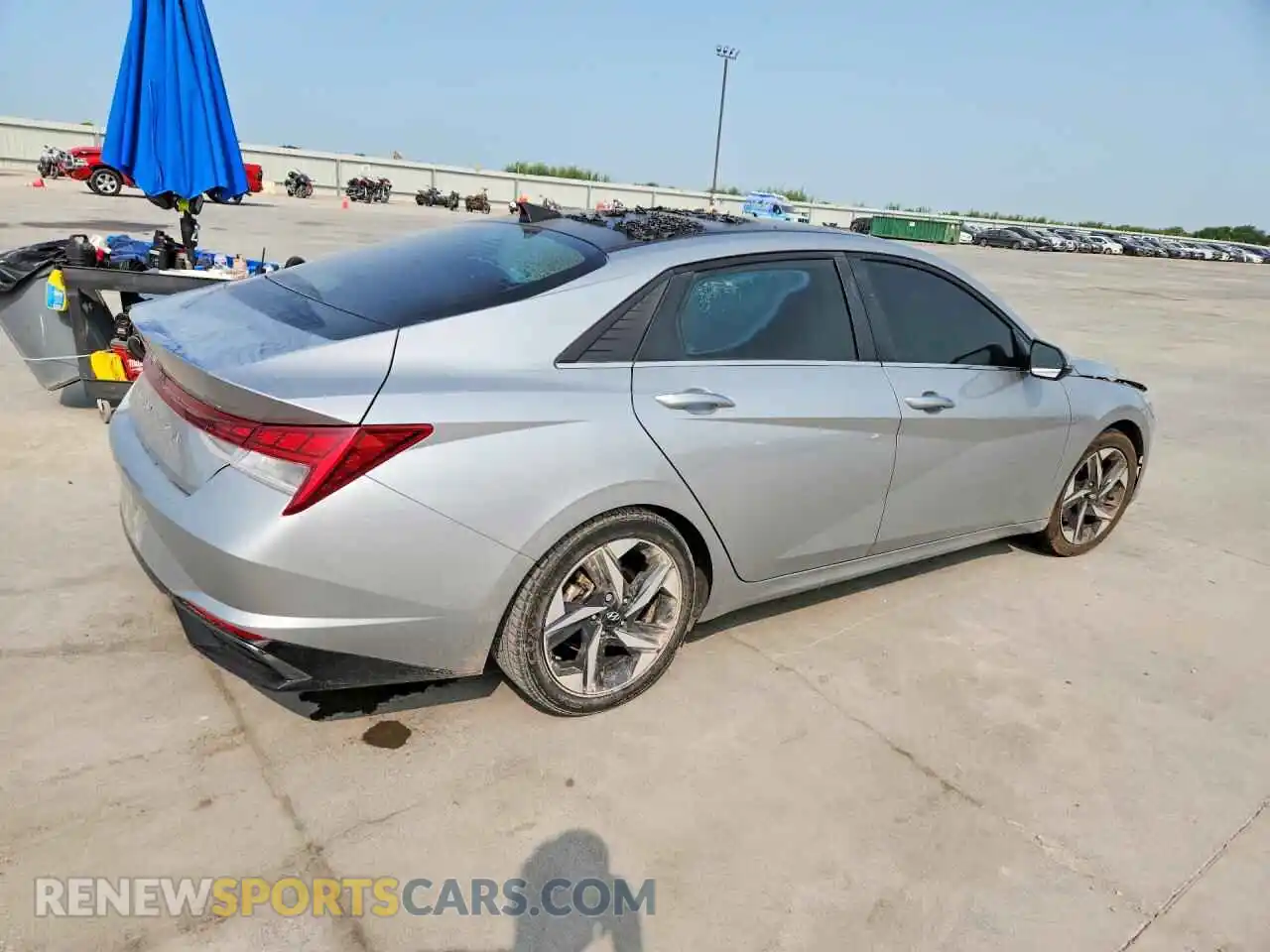 3 Photograph of a damaged car 5NPLN4AG2MH011138 HYUNDAI ELANTRA 2021
