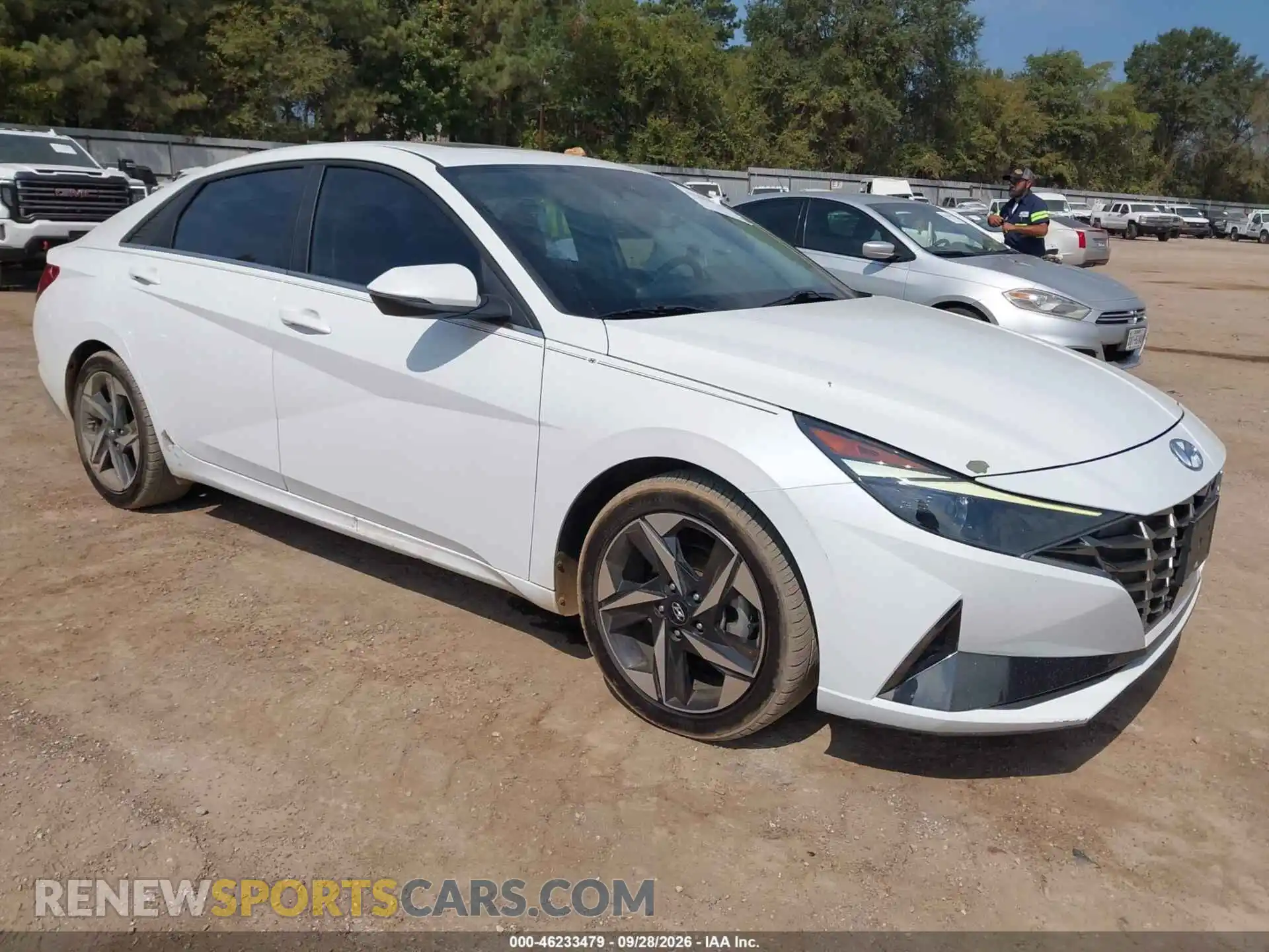 1 fotografías del automóvil dañado 5NPLN4AG2MH019935 HYUNDAI ELANTRA 2021