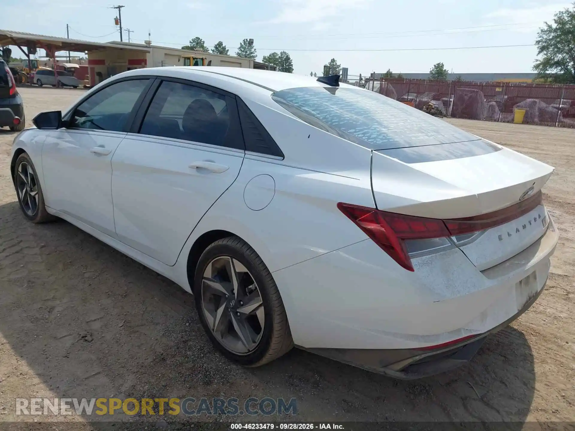 3 fotografías del automóvil dañado 5NPLN4AG2MH019935 HYUNDAI ELANTRA 2021