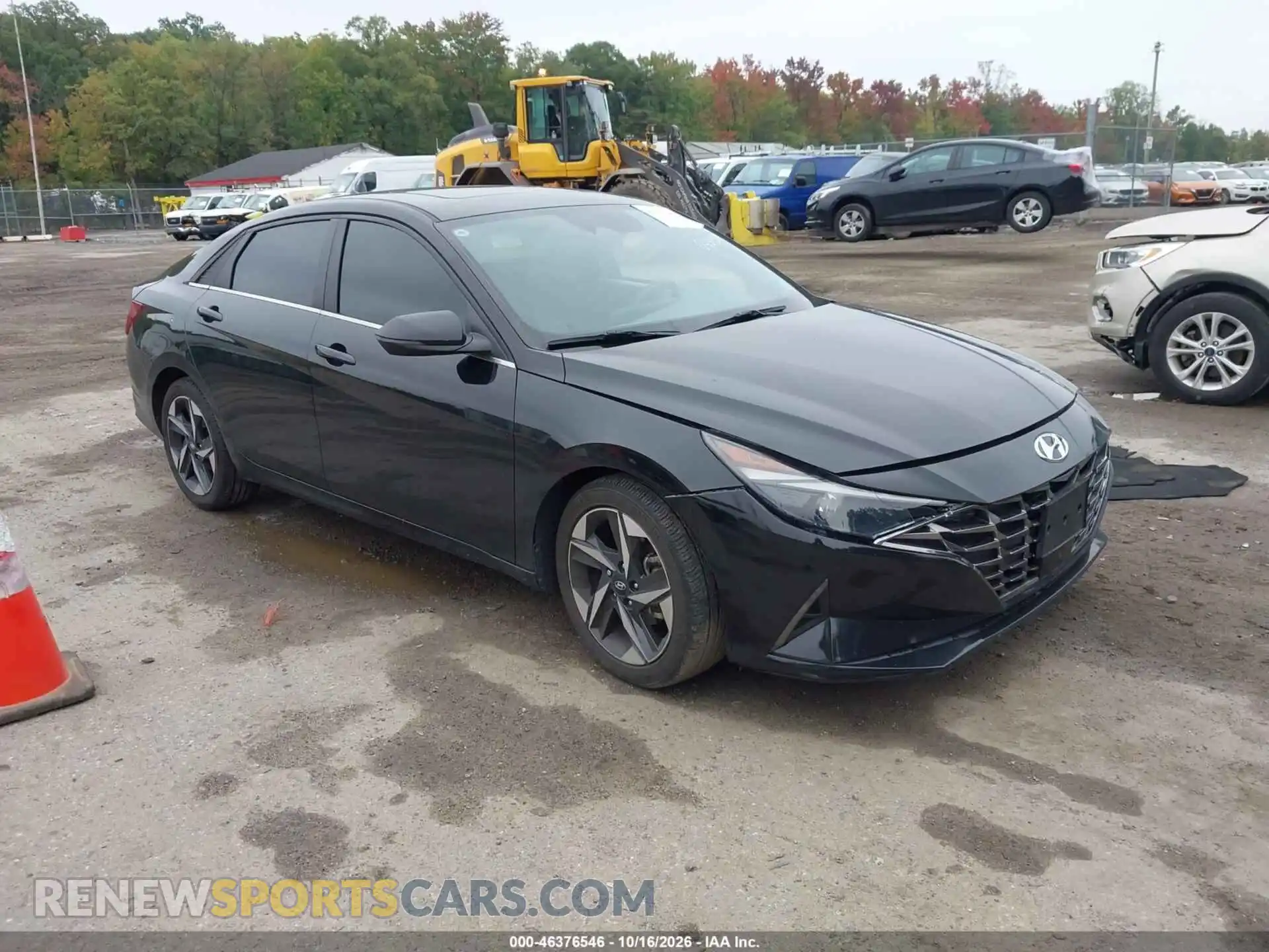 1 fotografías del automóvil dañado 5NPLN4AG2MH043958 HYUNDAI ELANTRA 2021