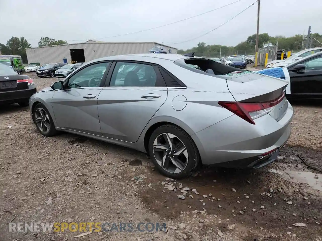 2 Photograph of a damaged car 5NPLN4AG3MH026473 HYUNDAI ELANTRA 2021