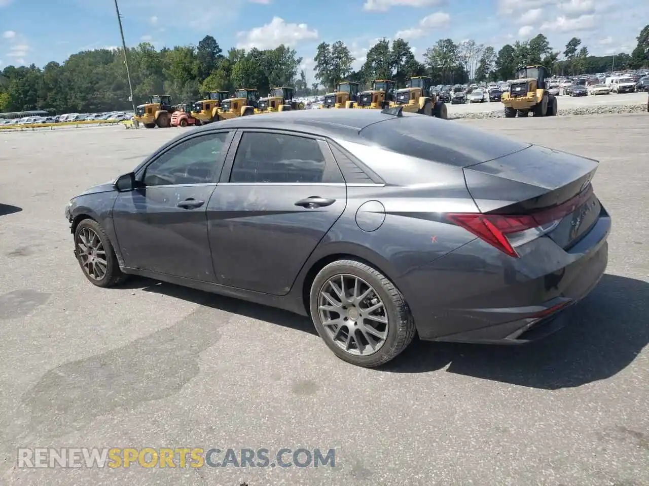 2 Photograph of a damaged car 5NPLN4AG4MH006068 HYUNDAI ELANTRA 2021