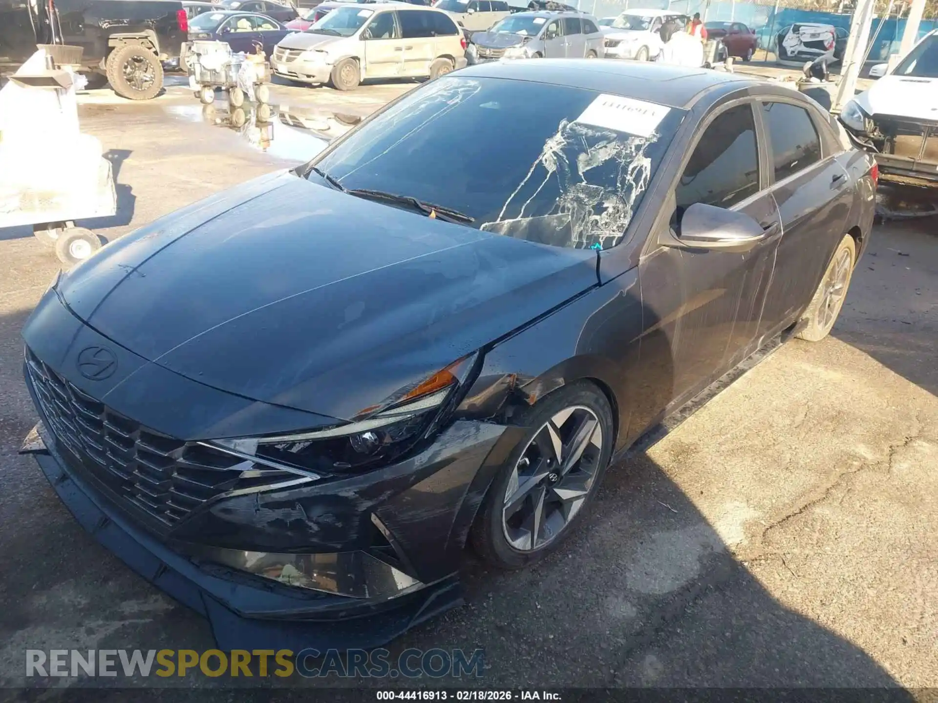 2 Фотография поврежденного автомобиля 5NPLN4AG4MH041208 HYUNDAI ELANTRA 2021