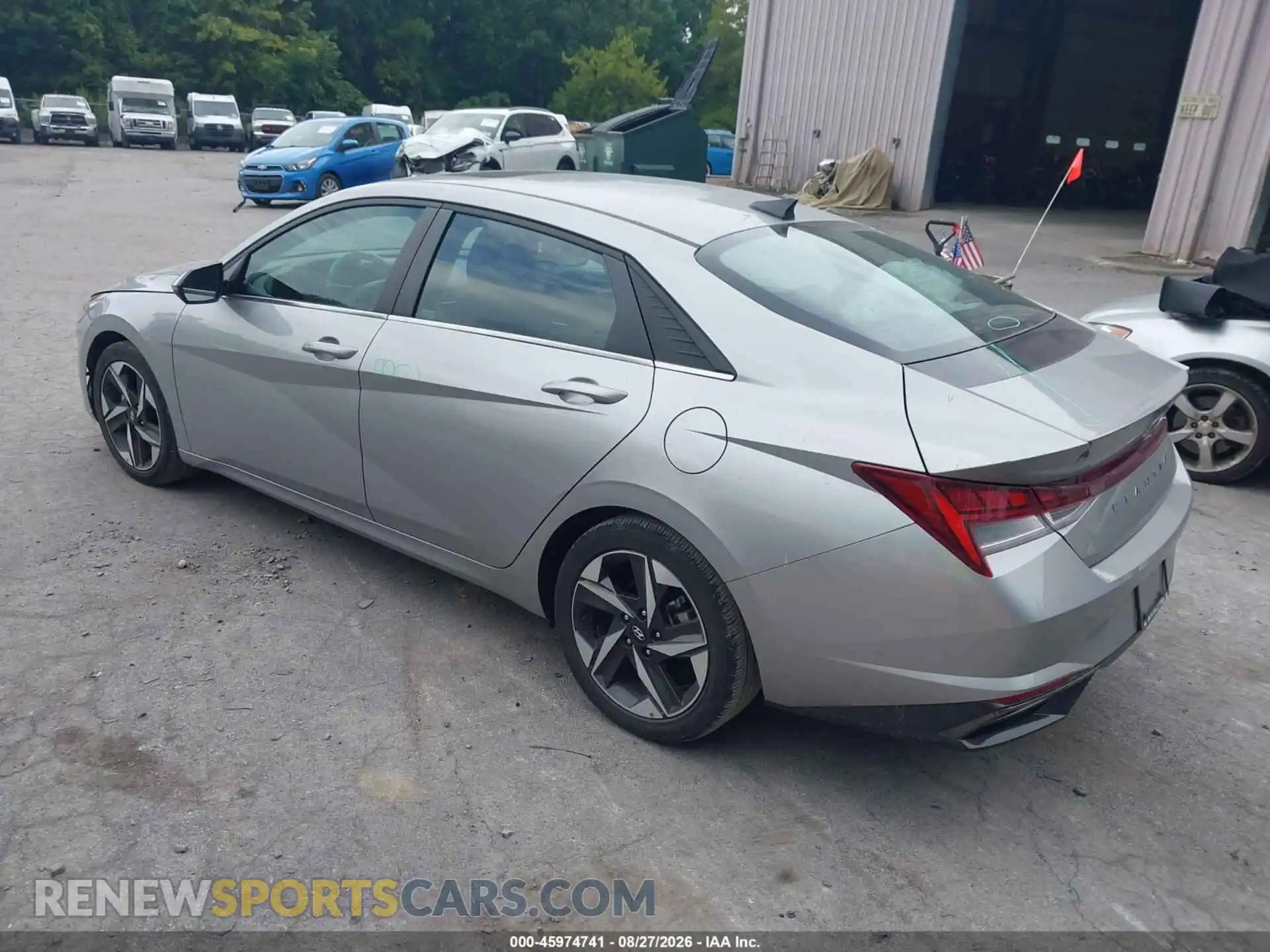 3 Photograph of a damaged car 5NPLN4AG5MH011067 HYUNDAI ELANTRA 2021