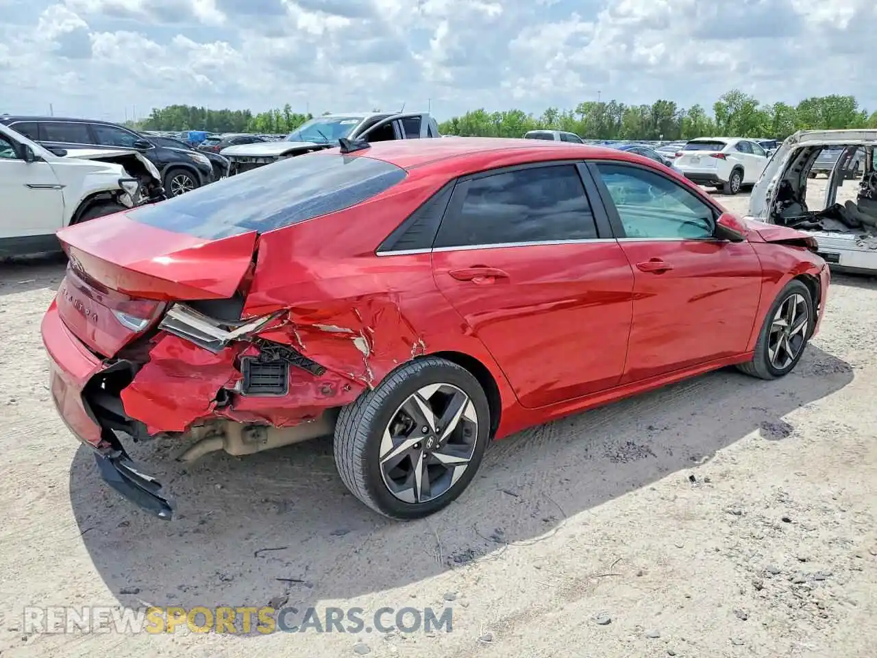 3 Фотография поврежденного автомобиля 5NPLN4AG5MH011540 HYUNDAI ELANTRA 2021