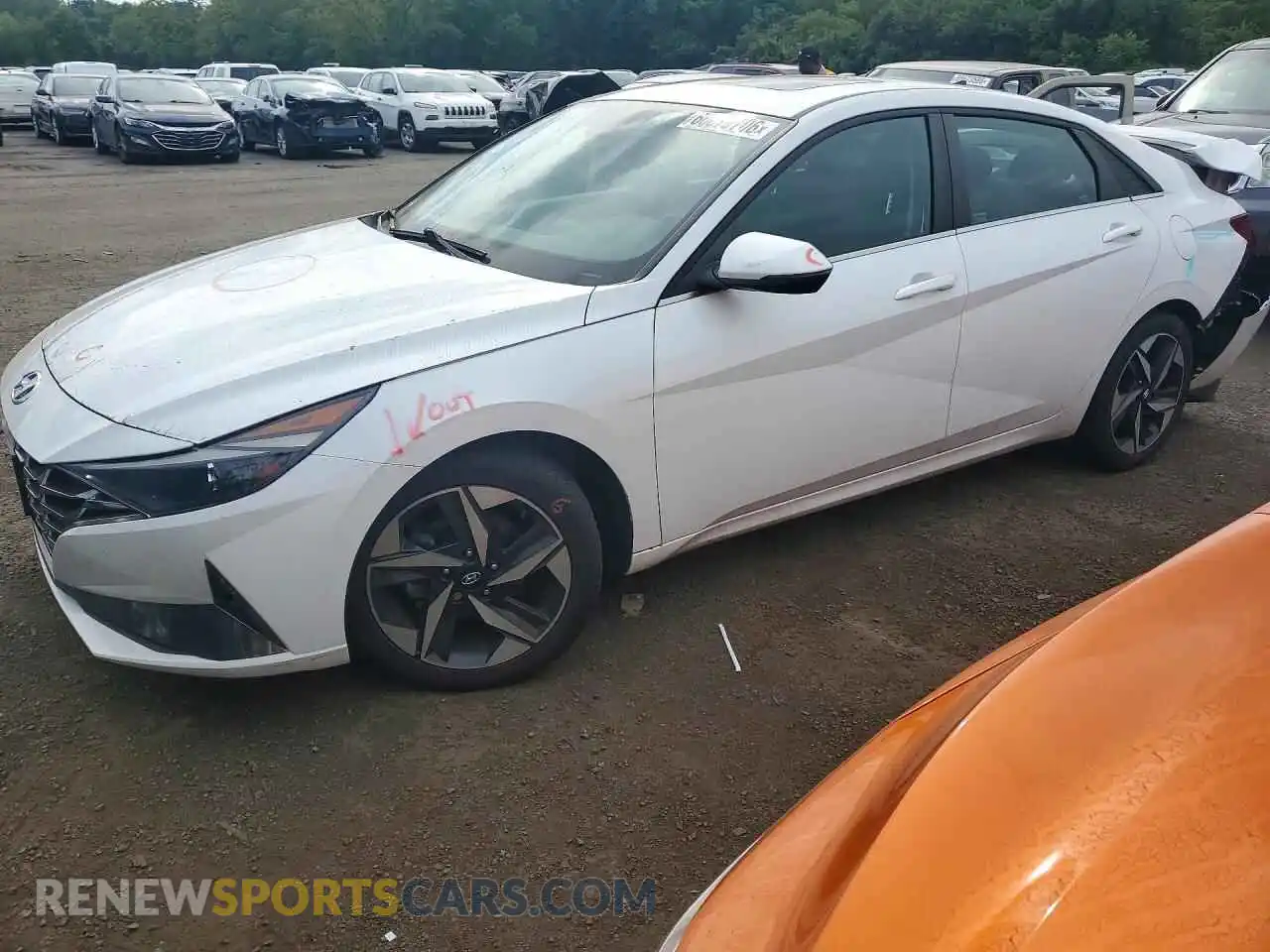 1 Фотография поврежденного автомобиля 5NPLN4AG5MH022277 HYUNDAI ELANTRA 2021