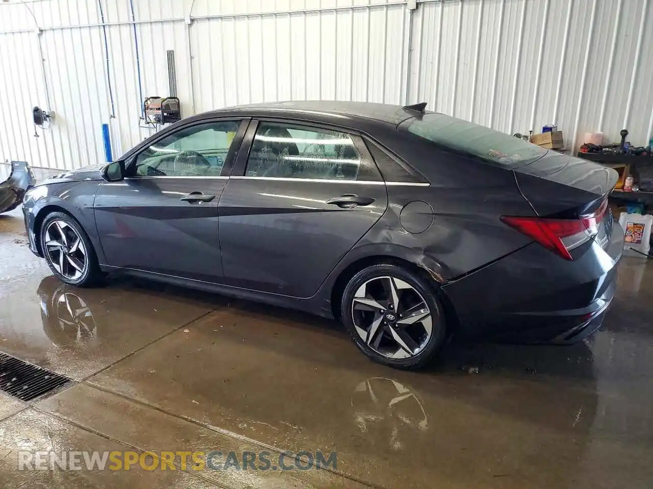 2 Photograph of a damaged car 5NPLN4AG5MH035739 HYUNDAI ELANTRA 2021
