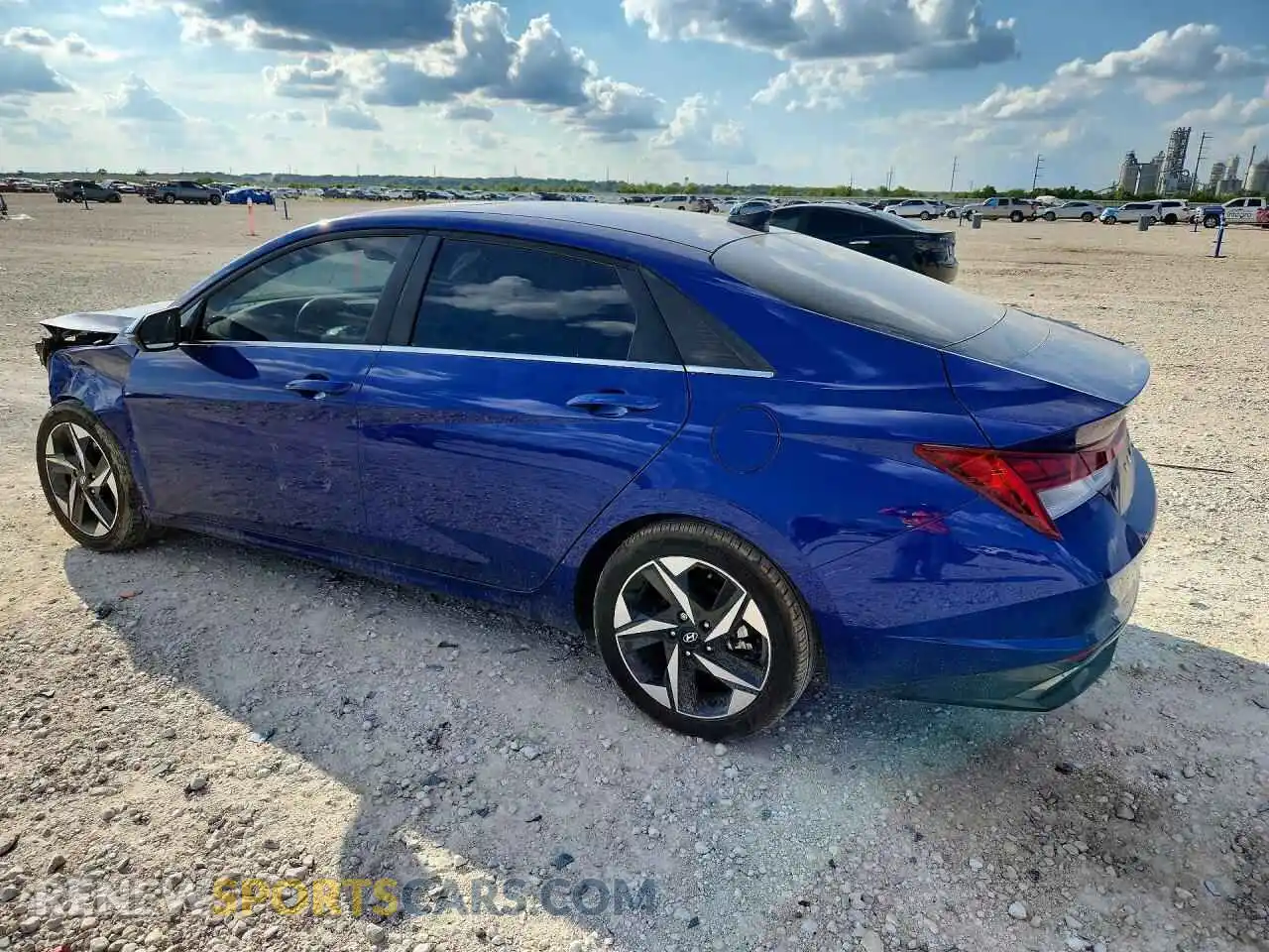 2 Photograph of a damaged car 5NPLN4AG5MH043162 HYUNDAI ELANTRA 2021