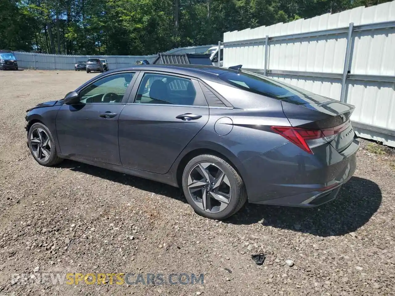 2 Photograph of a damaged car 5NPLN4AG6MH011885 HYUNDAI ELANTRA 2021