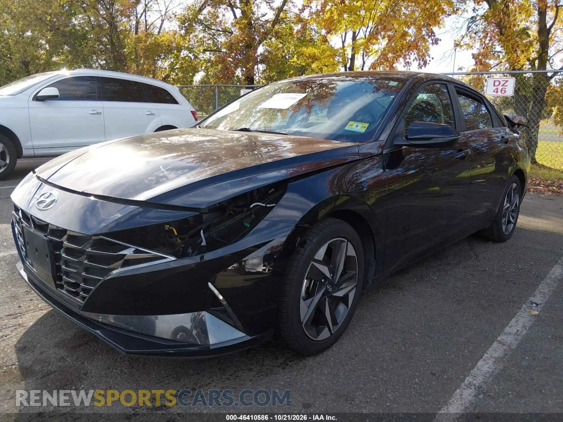 2 Photograph of a damaged car 5NPLN4AG6MH020764 HYUNDAI ELANTRA 2021