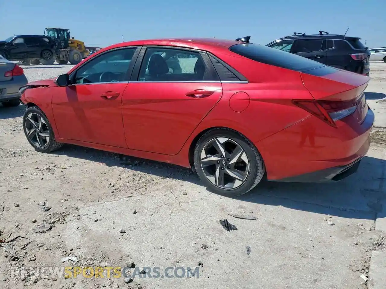 2 Photograph of a damaged car 5NPLN4AG6MH027259 HYUNDAI ELANTRA 2021