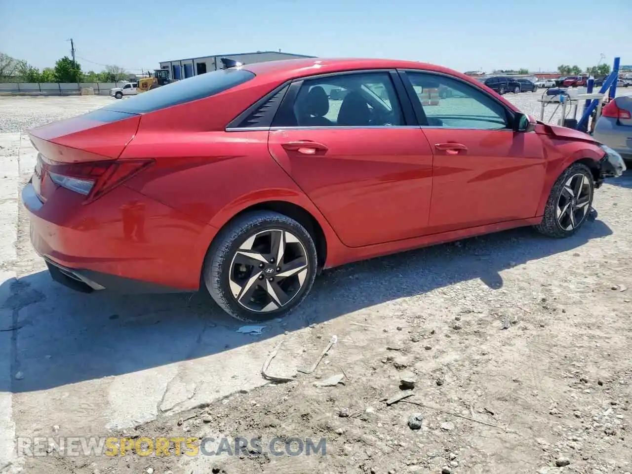 3 Photograph of a damaged car 5NPLN4AG6MH027259 HYUNDAI ELANTRA 2021