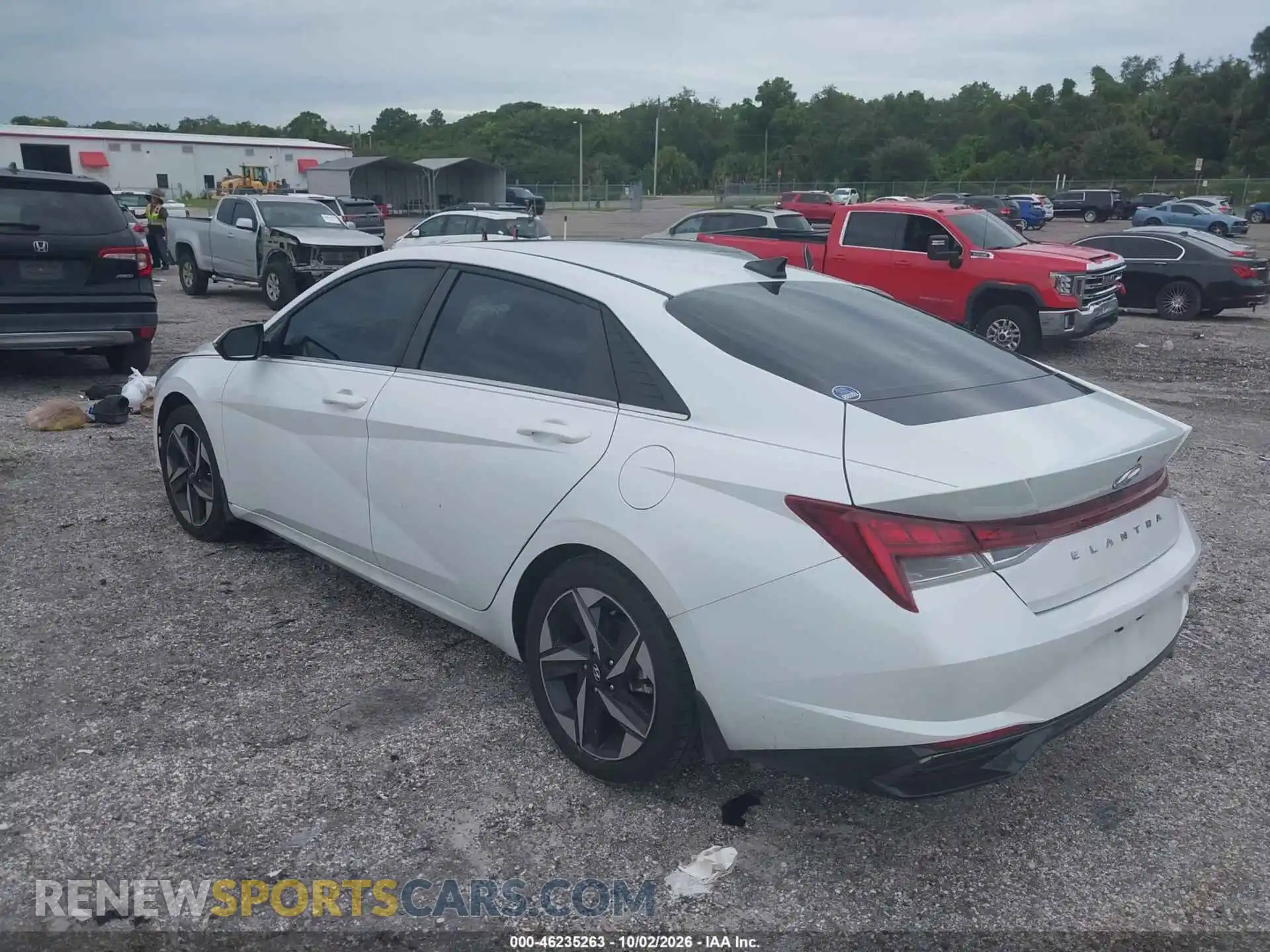 3 Photograph of a damaged car 5NPLN4AG7MH007781 HYUNDAI ELANTRA 2021