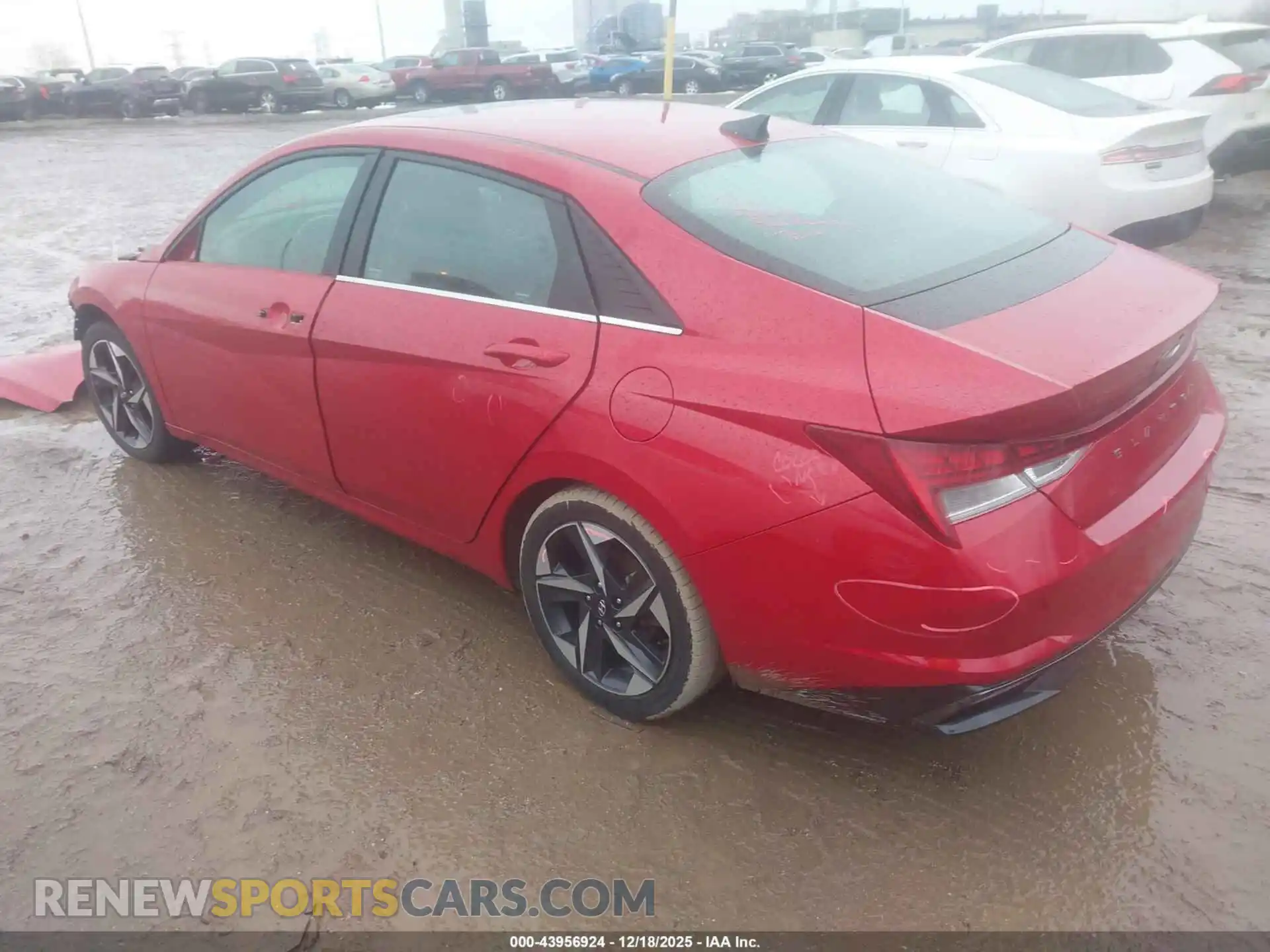 3 Photograph of a damaged car 5NPLN4AG7MH025875 HYUNDAI ELANTRA 2021