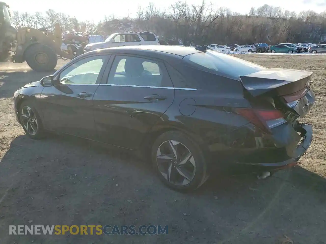 2 Photograph of a damaged car 5NPLN4AG7MH035533 HYUNDAI ELANTRA 2021