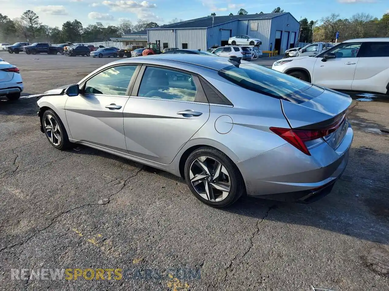 2 Photograph of a damaged car 5NPLN4AG7MH039016 HYUNDAI ELANTRA 2021