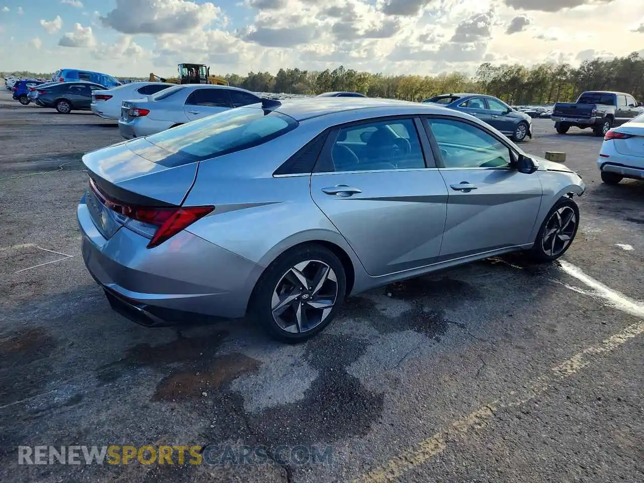 3 Photograph of a damaged car 5NPLN4AG7MH039016 HYUNDAI ELANTRA 2021