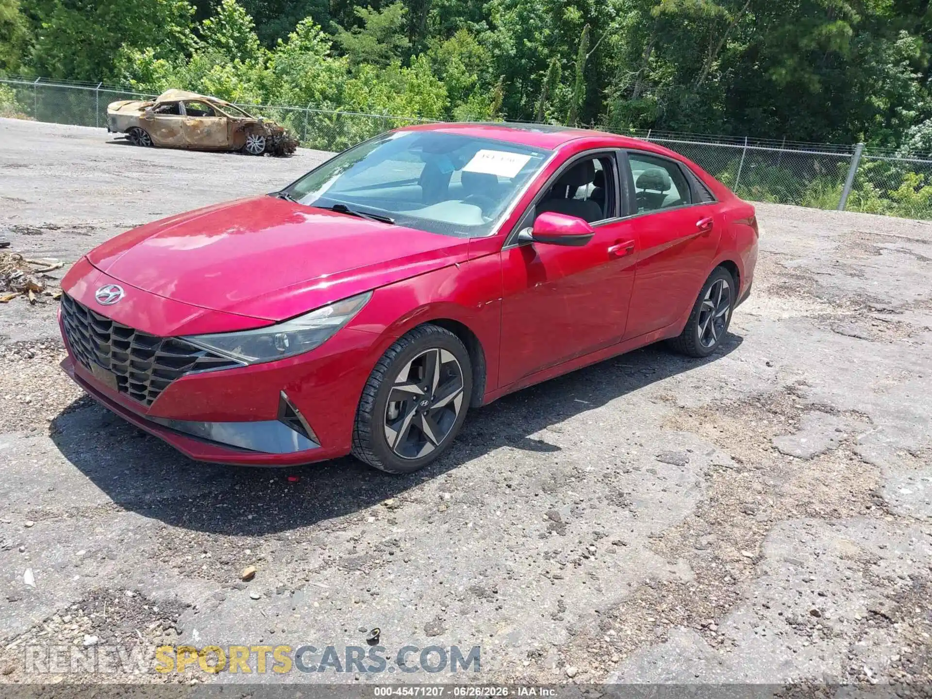 2 Photograph of a damaged car 5NPLN4AG7MH039467 HYUNDAI ELANTRA 2021