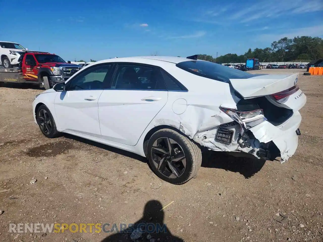 2 Photograph of a damaged car 5NPLN4AG8MH001567 HYUNDAI ELANTRA 2021