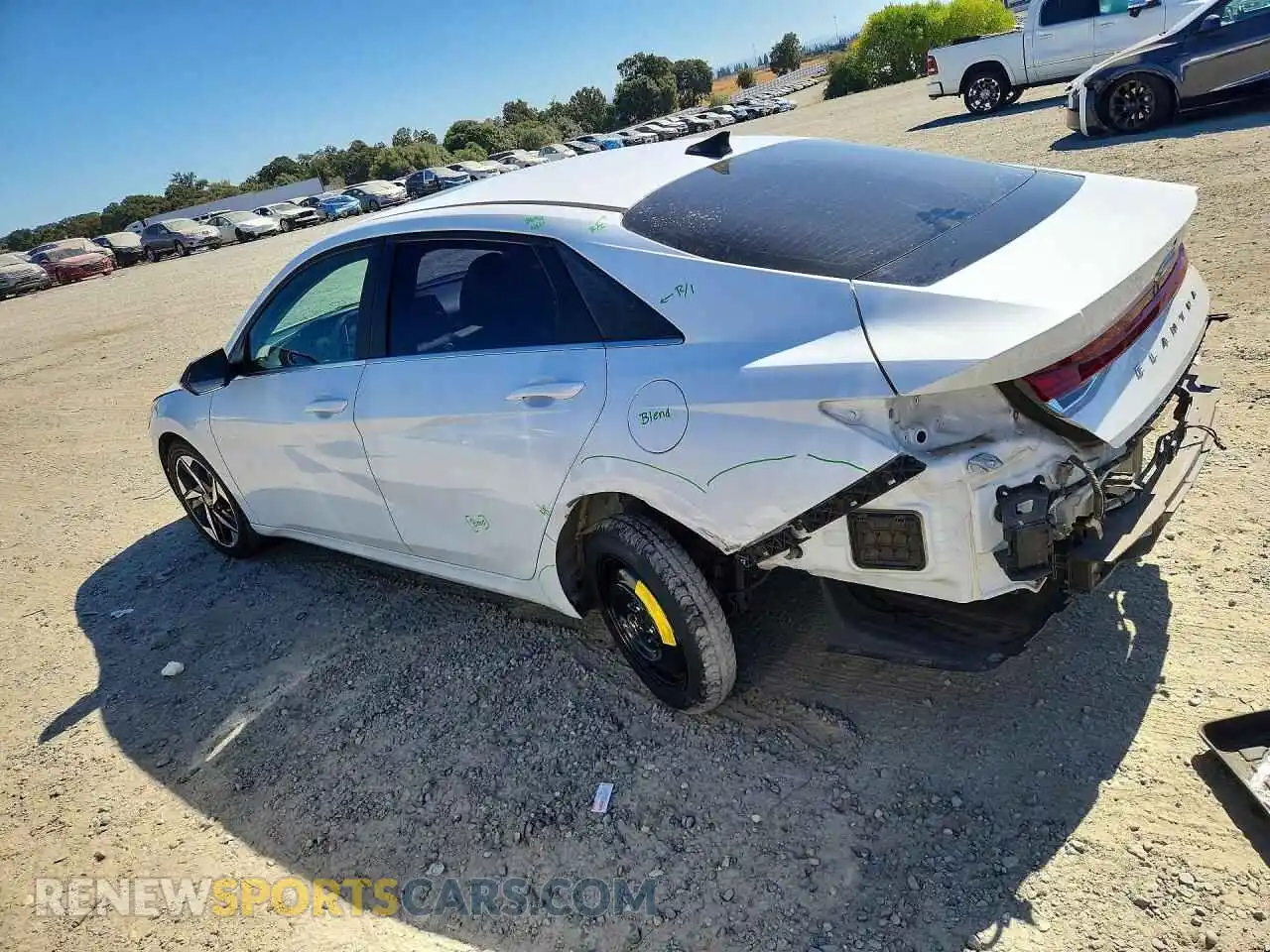 2 Photograph of a damaged car 5NPLN4AG8MH022659 HYUNDAI ELANTRA 2021