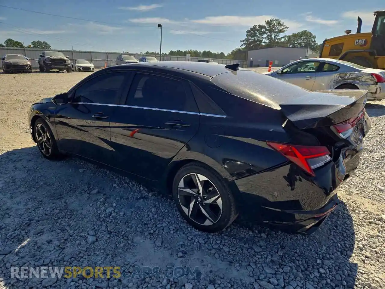 2 fotografías del automóvil dañado 5NPLN4AG8MH029935 HYUNDAI ELANTRA 2021