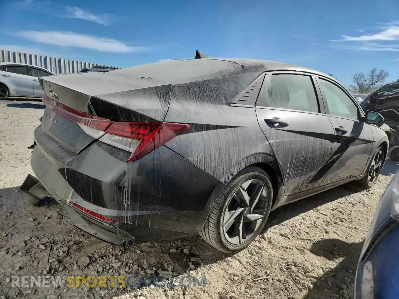 3 Photograph of a damaged car 5NPLN4AG9MH012657 HYUNDAI ELANTRA 2021