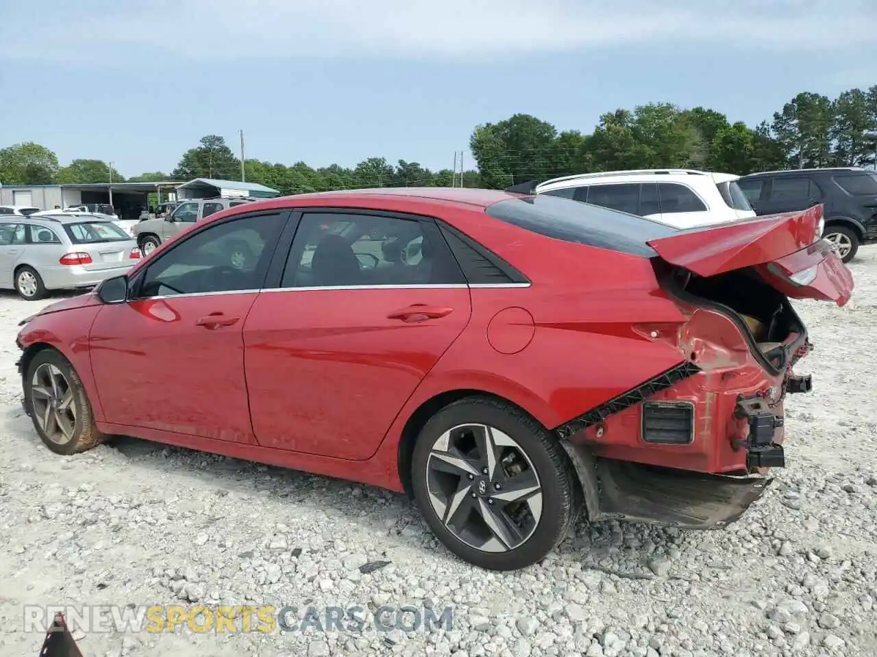2 Photograph of a damaged car 5NPLN4AG9MH013291 HYUNDAI ELANTRA 2021