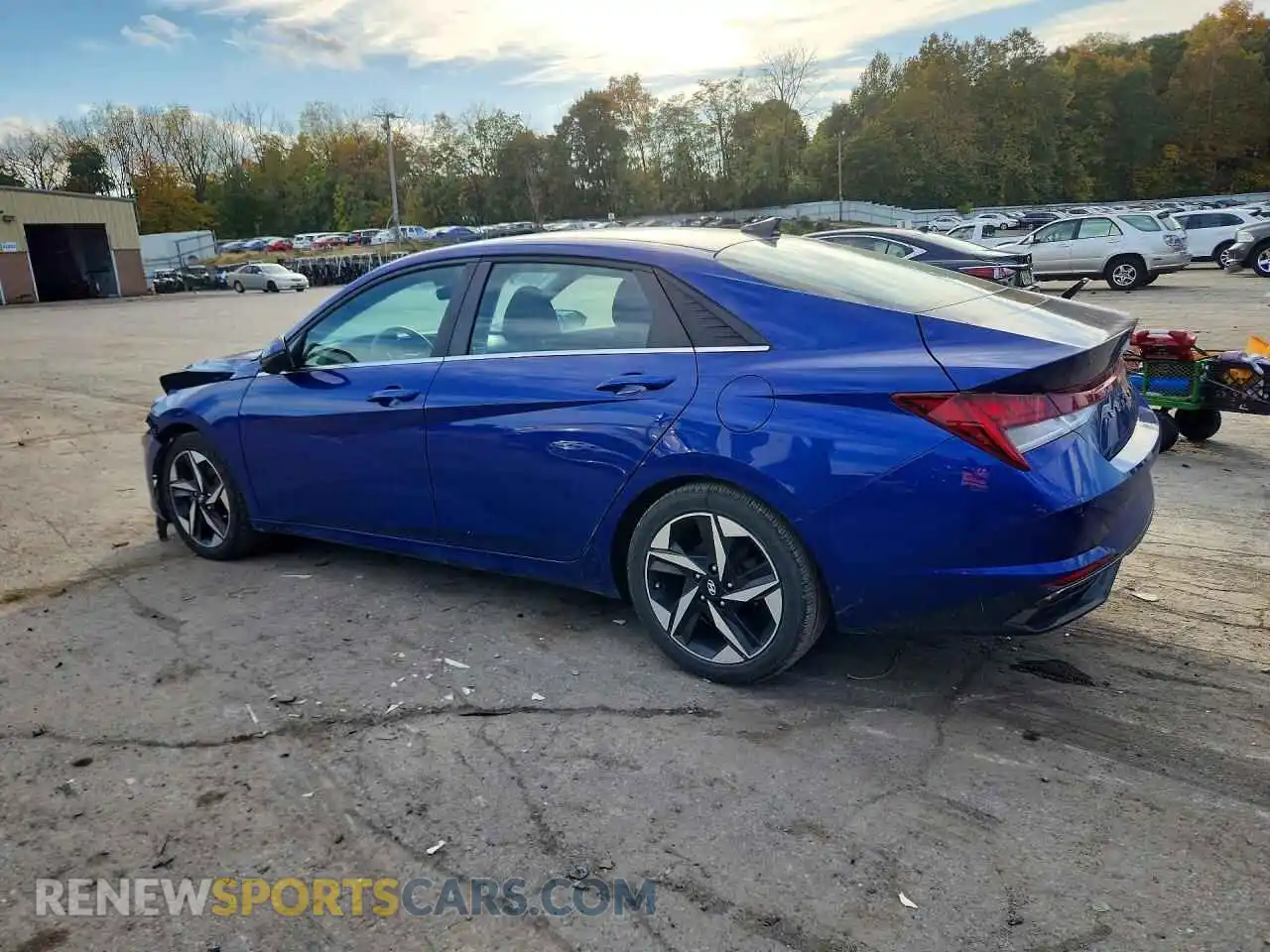 2 Фотография поврежденного автомобиля 5NPLN4AG9MH016465 HYUNDAI ELANTRA 2021