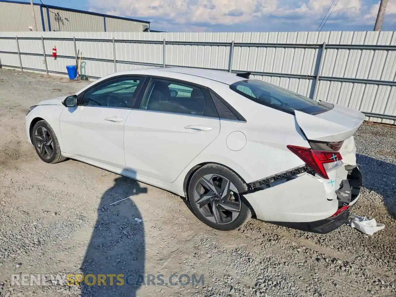 2 Photograph of a damaged car 5NPLN4AGXMH003028 HYUNDAI ELANTRA 2021