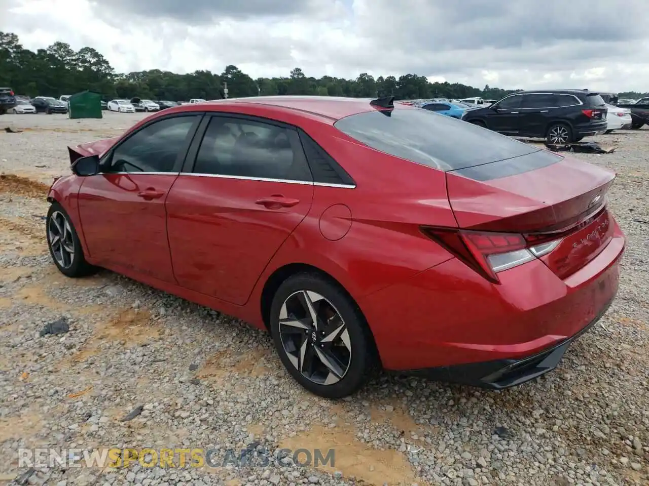 2 Photograph of a damaged car 5NPLN4AGXMH004759 HYUNDAI ELANTRA 2021