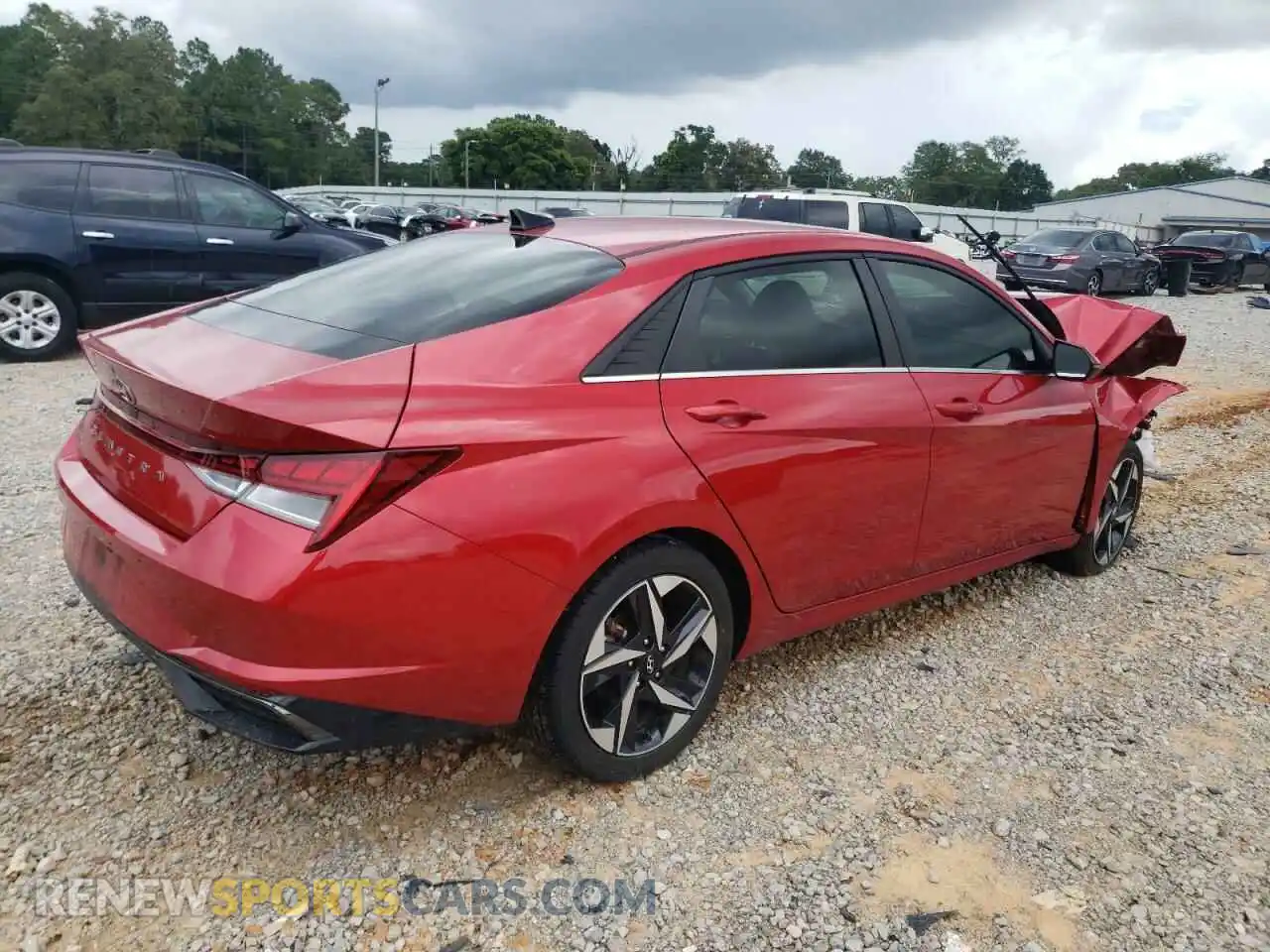 3 Photograph of a damaged car 5NPLN4AGXMH004759 HYUNDAI ELANTRA 2021