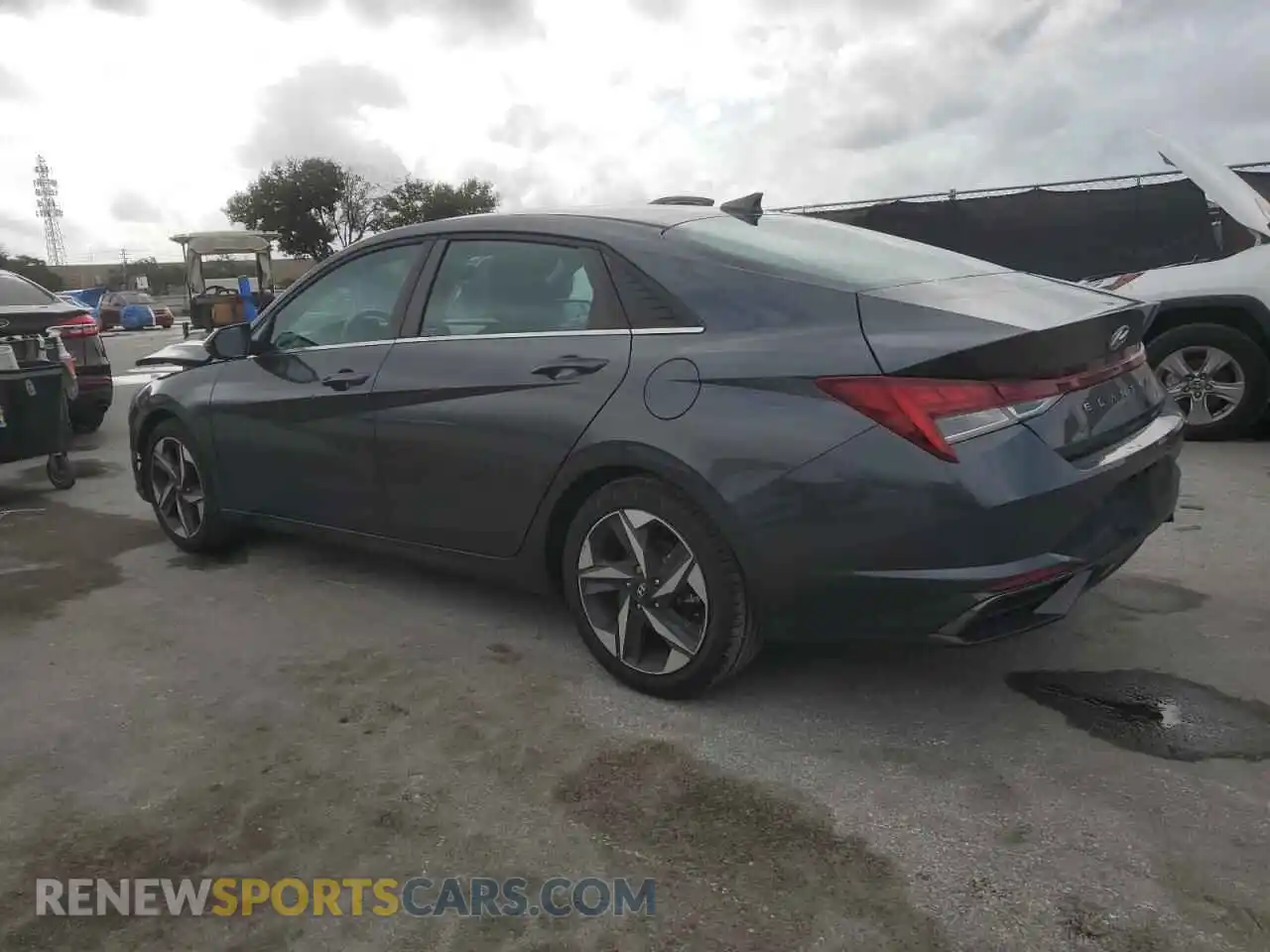 2 Photograph of a damaged car 5NPLN4AGXMH031556 HYUNDAI ELANTRA 2021
